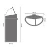Kosz TOUCH BIN 10L + 23L Matt Steel FPP